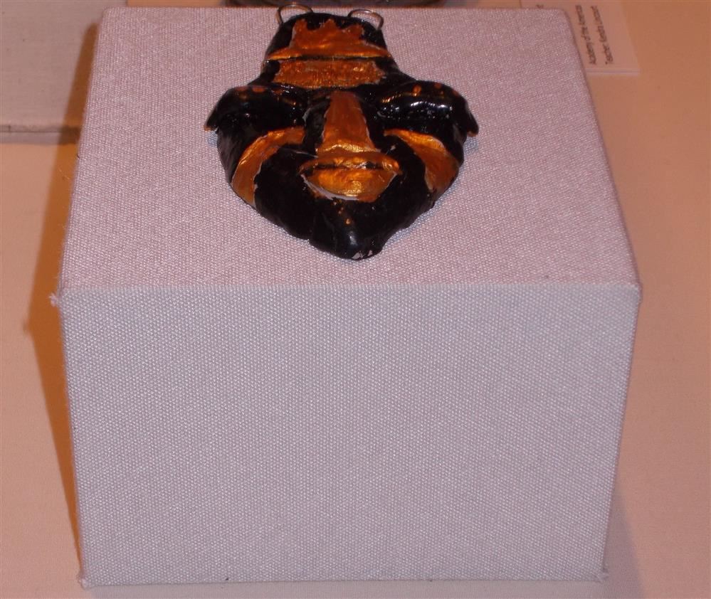 Sculpture work by sixth grade student 